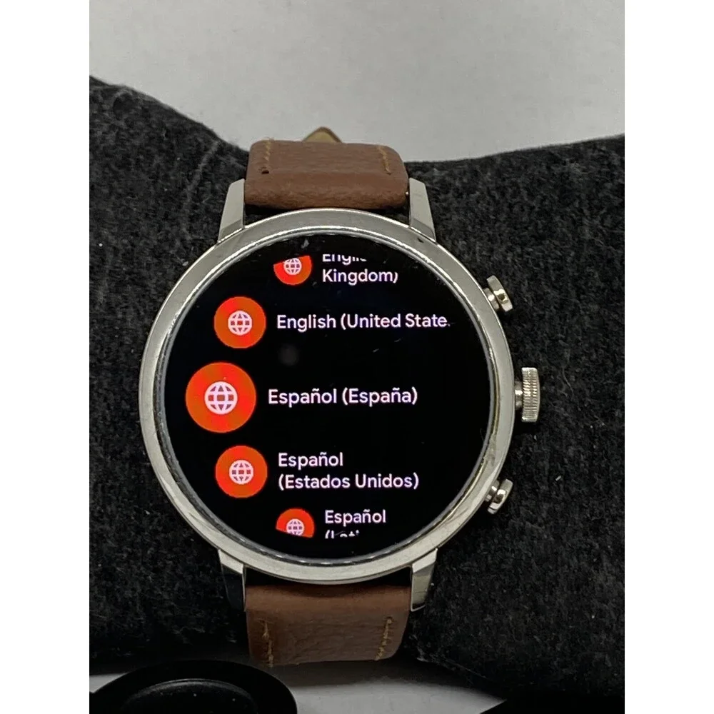 Fossil Gen 4 Authentic Digital Dial Smart Watch Custom Band FTW6017 LT316